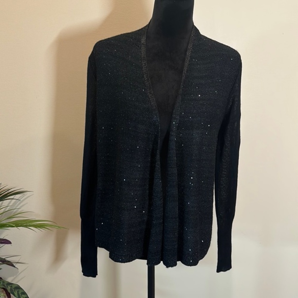 LOFT sequin cardigan